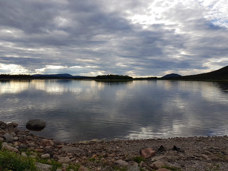 Lake near Arjeplog, Sweden