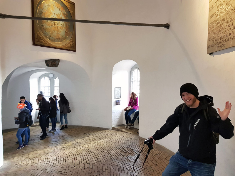 Inside The Round Tower, Copenhagen