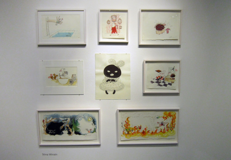 Imaginary Karin - childrens books art exhibition