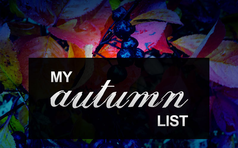 Imaginary Karin - my autumn list